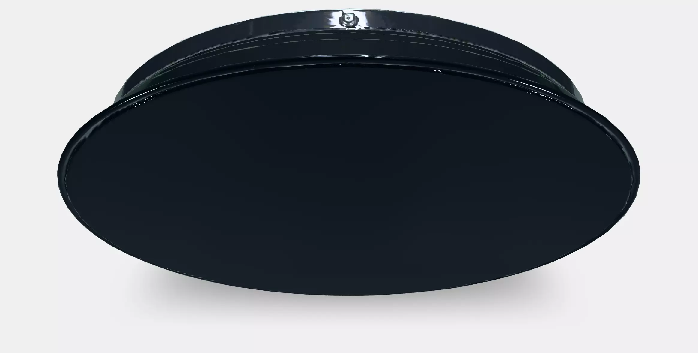 BRAVUR Wall clock Low-poly 3D model_4