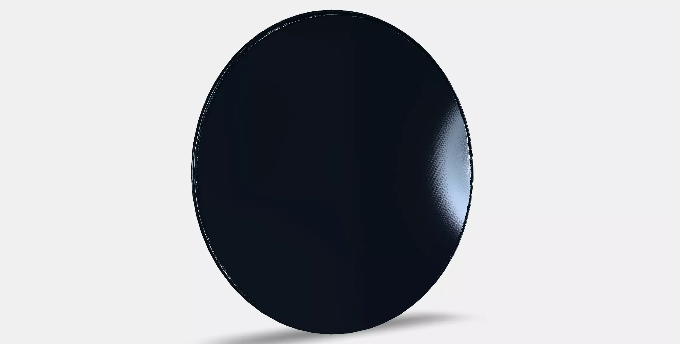 BRAVUR Wall clock Low-poly 3D model_12