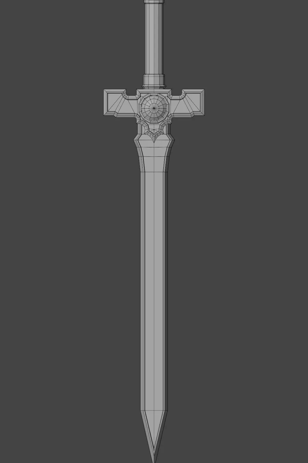 3in1 Arcane Blade Pack Simple Series I Low-poly 3D model_9