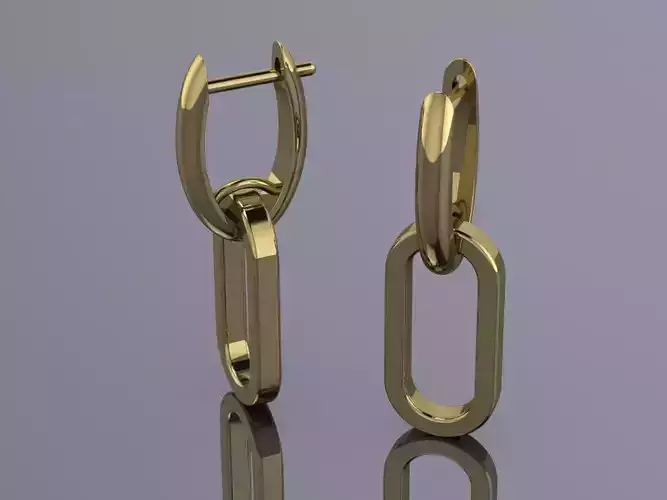 Jewelry Earrings Gold KF-805