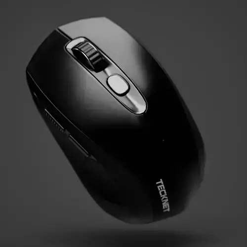 TECKNET Bluetooth Portable Optical Mouse Low-poly 3D model