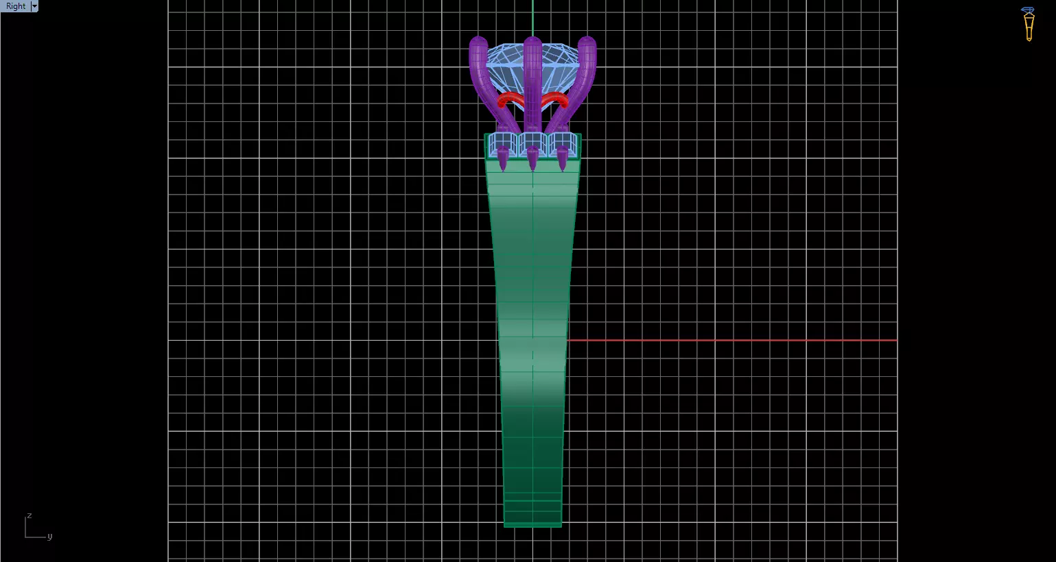 Solitaire Ring 43 3D print model_5