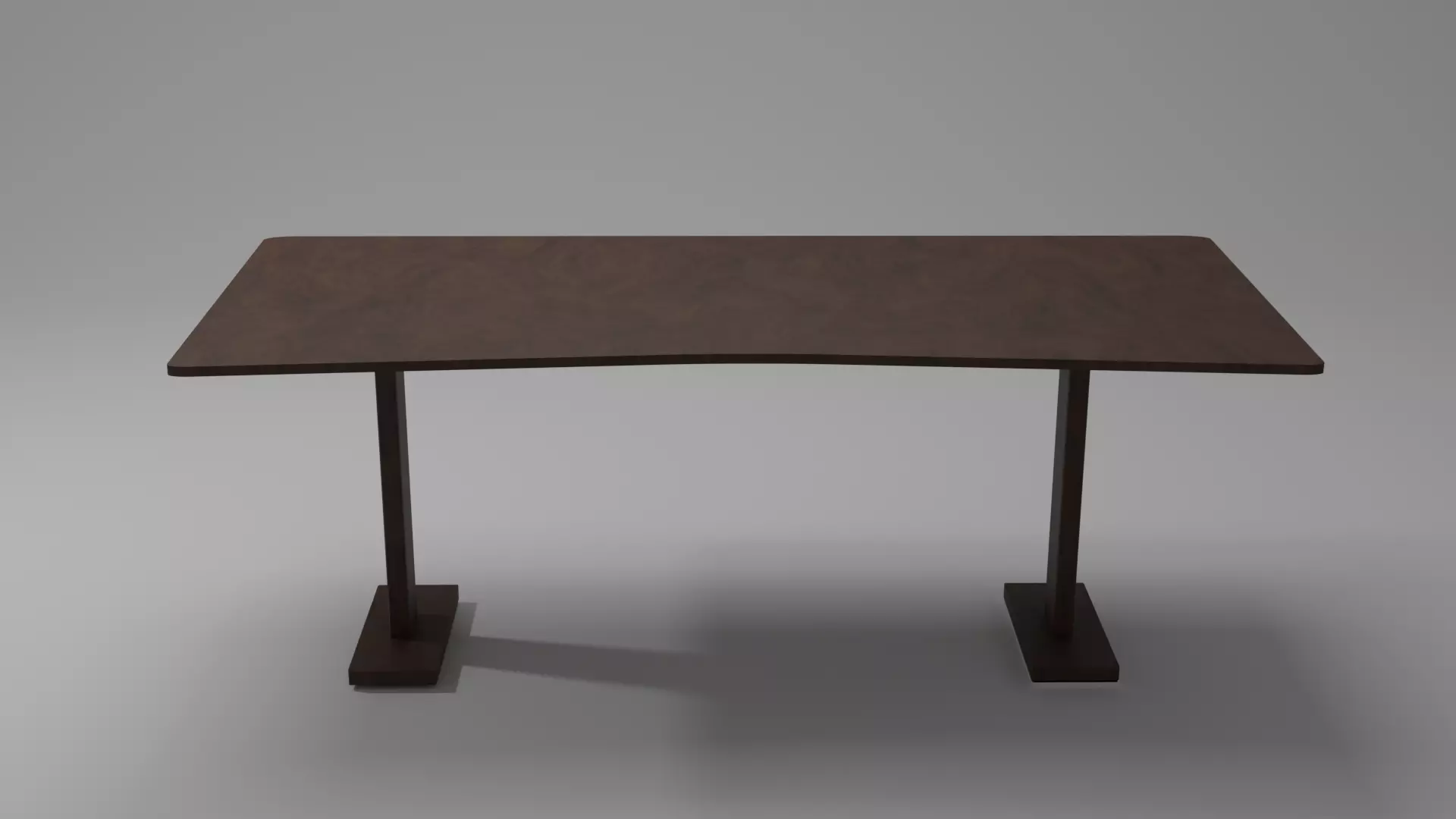 Realistic PC Computer Table 3D Model 3D model