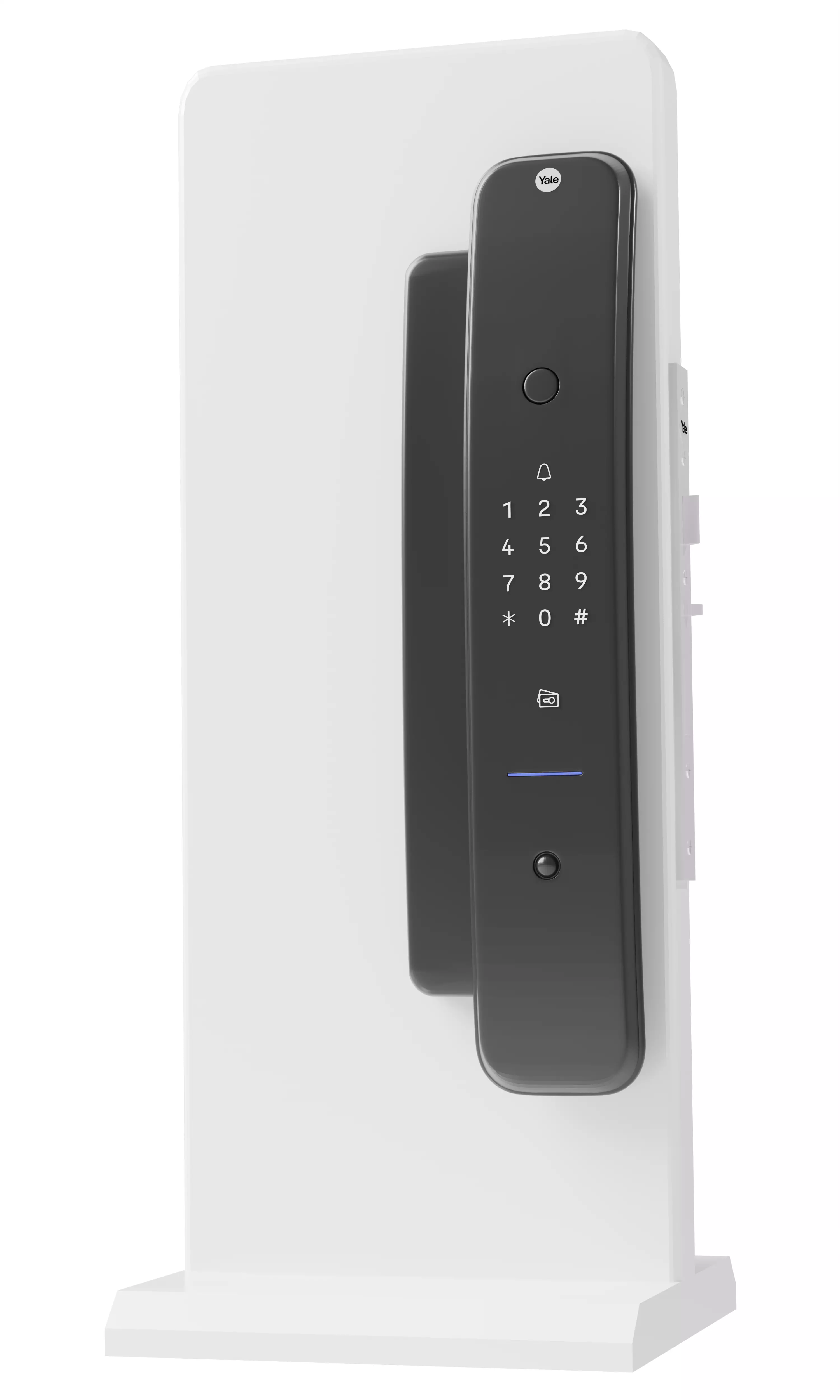 Digital Door Lock model Code Luna Pro Non Camera Smart Lock Low-poly 3D model_1