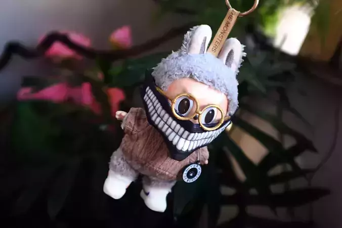 Labubu Accessories - Dandadan Face Mask - costume for Halloween