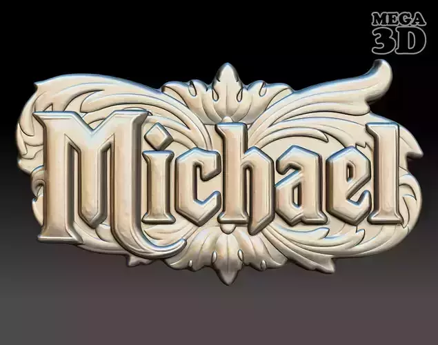 Bas-relief Michael - 250729 3D print model