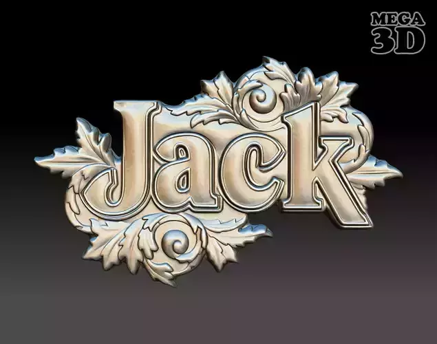 Bas-relief Jack - 250729 3D print model