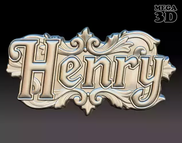 Bas-relief Henry - 250729 3D print model