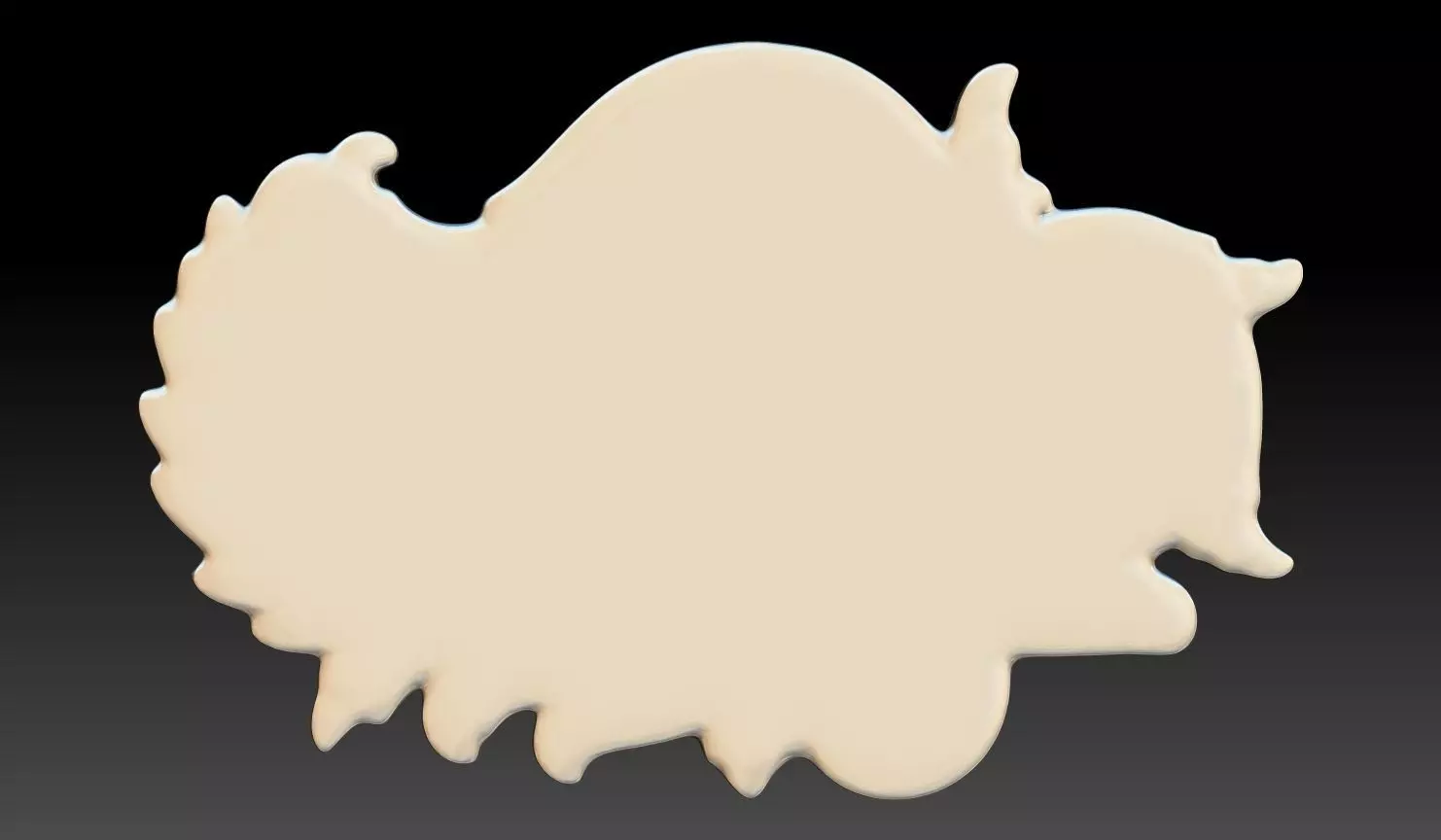 Bas-relief David - 250729 3D print model_10