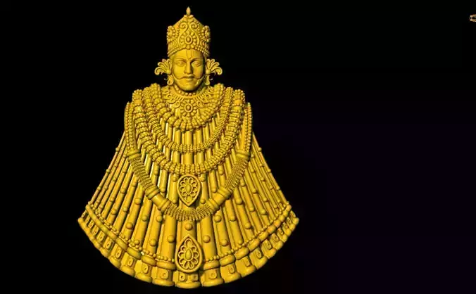 KHATU SHAYAM 3D MODEL 3D print model