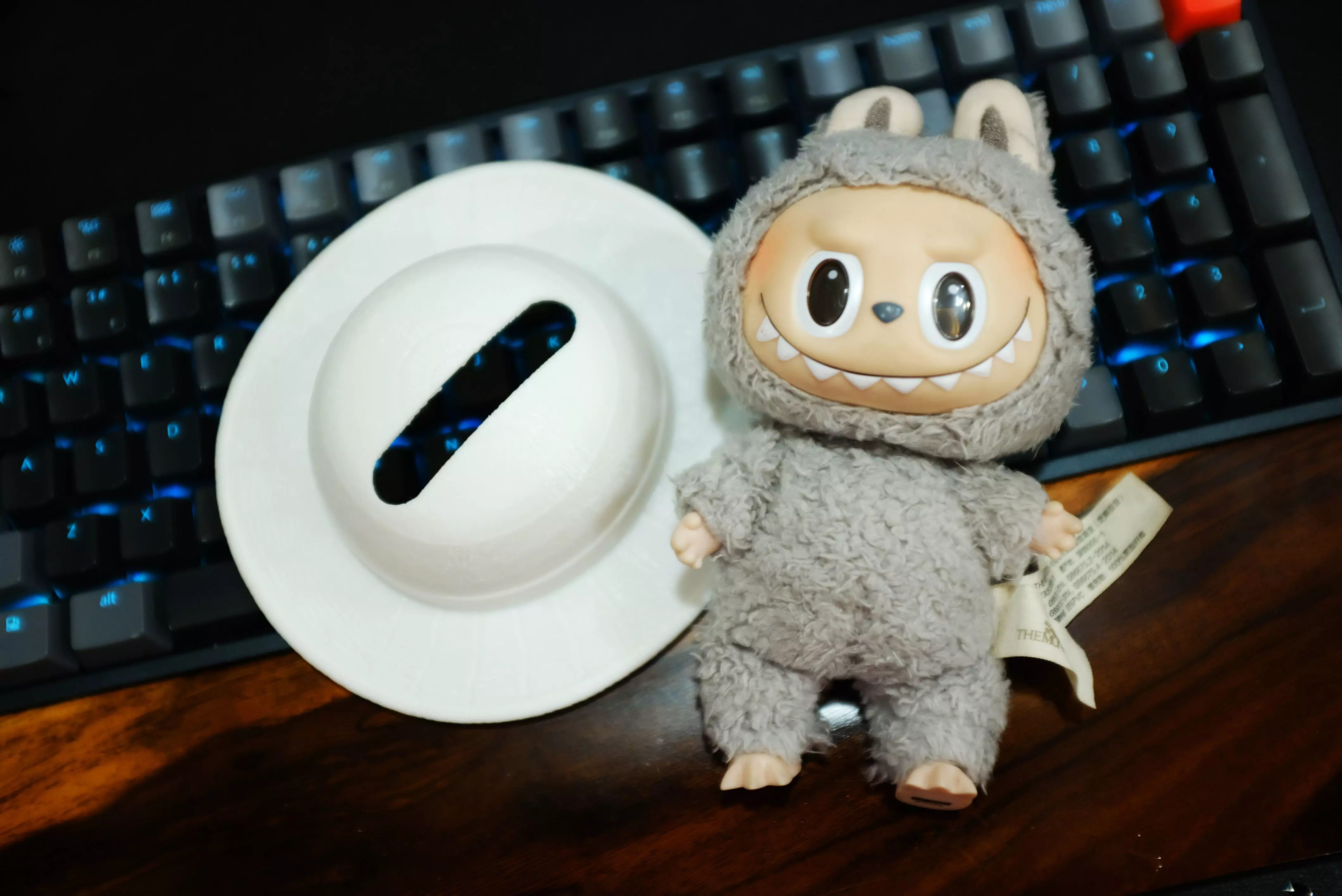 Labubu Accessories - Luffy Hat - costume for Halloween 3D print model_5