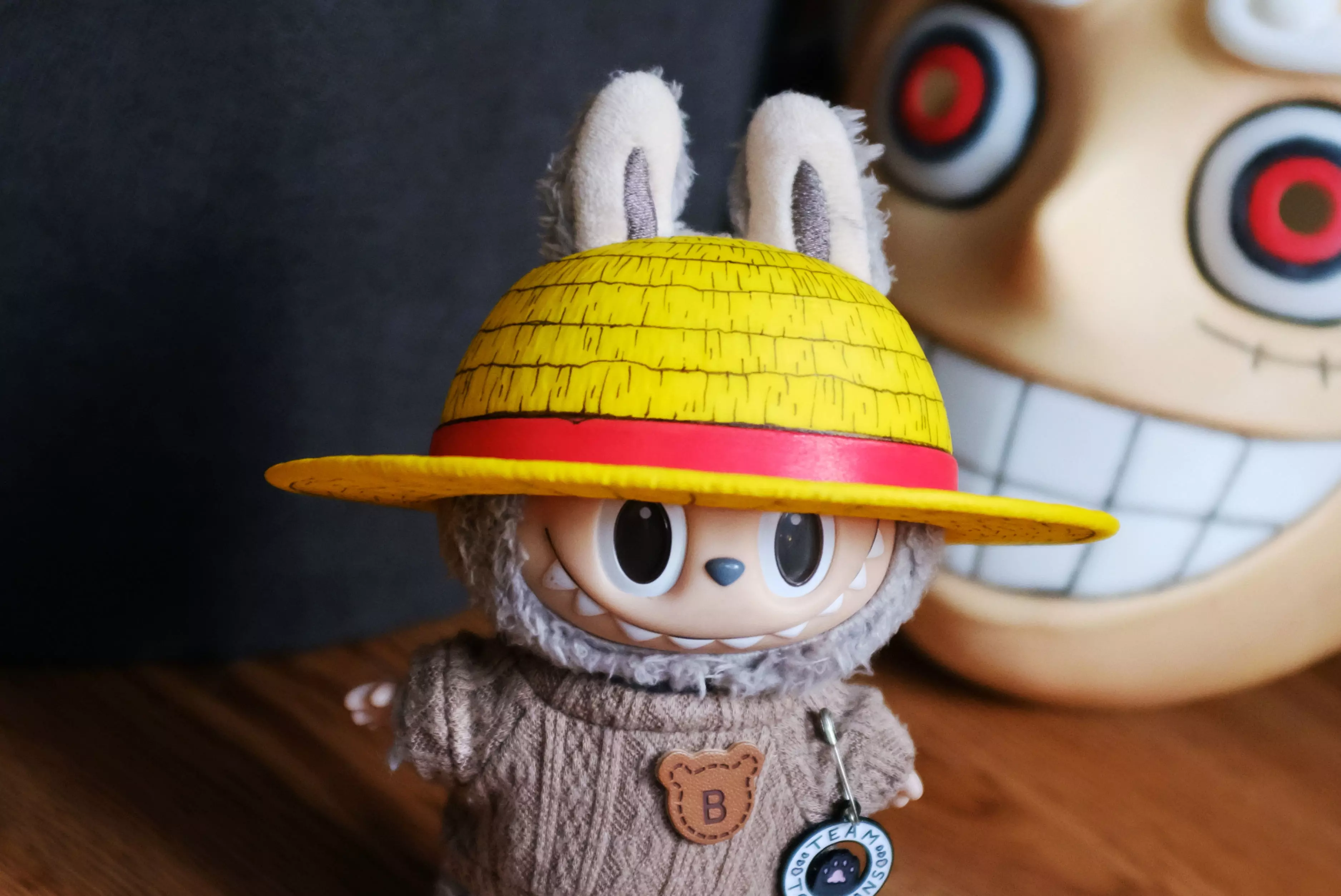 Labubu Accessories - Luffy Hat - costume for Halloween 3D print model_0