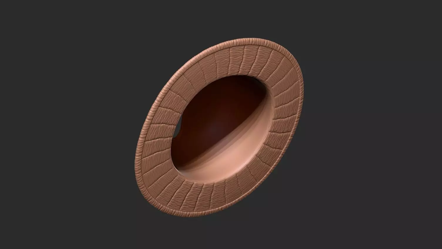 Labubu Accessories - Luffy Hat - costume for Halloween 3D print model_7