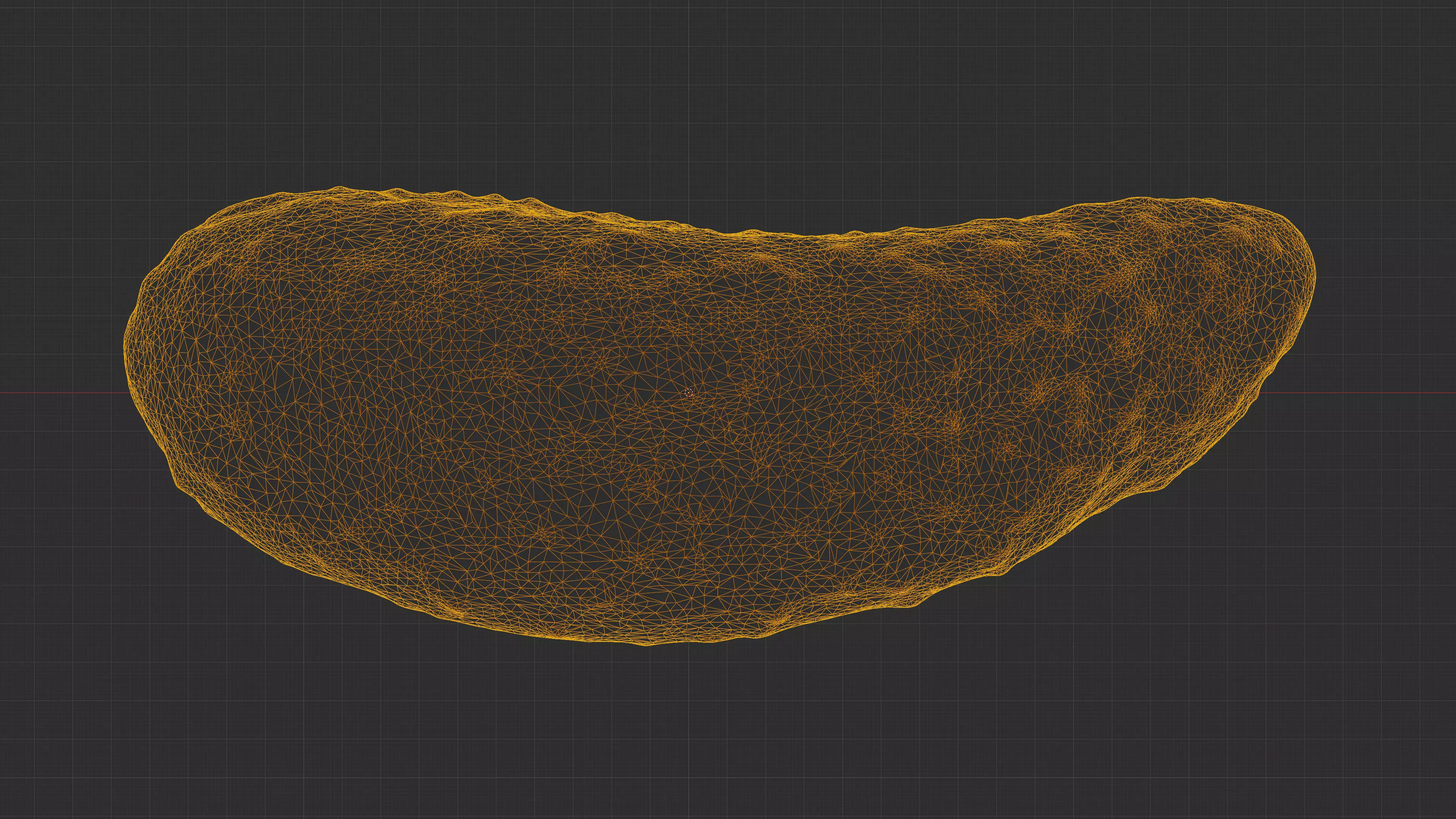 Photorealistic 3D scan of cucumber - Fresh Whole Vegetable Low-poly 3D model_26