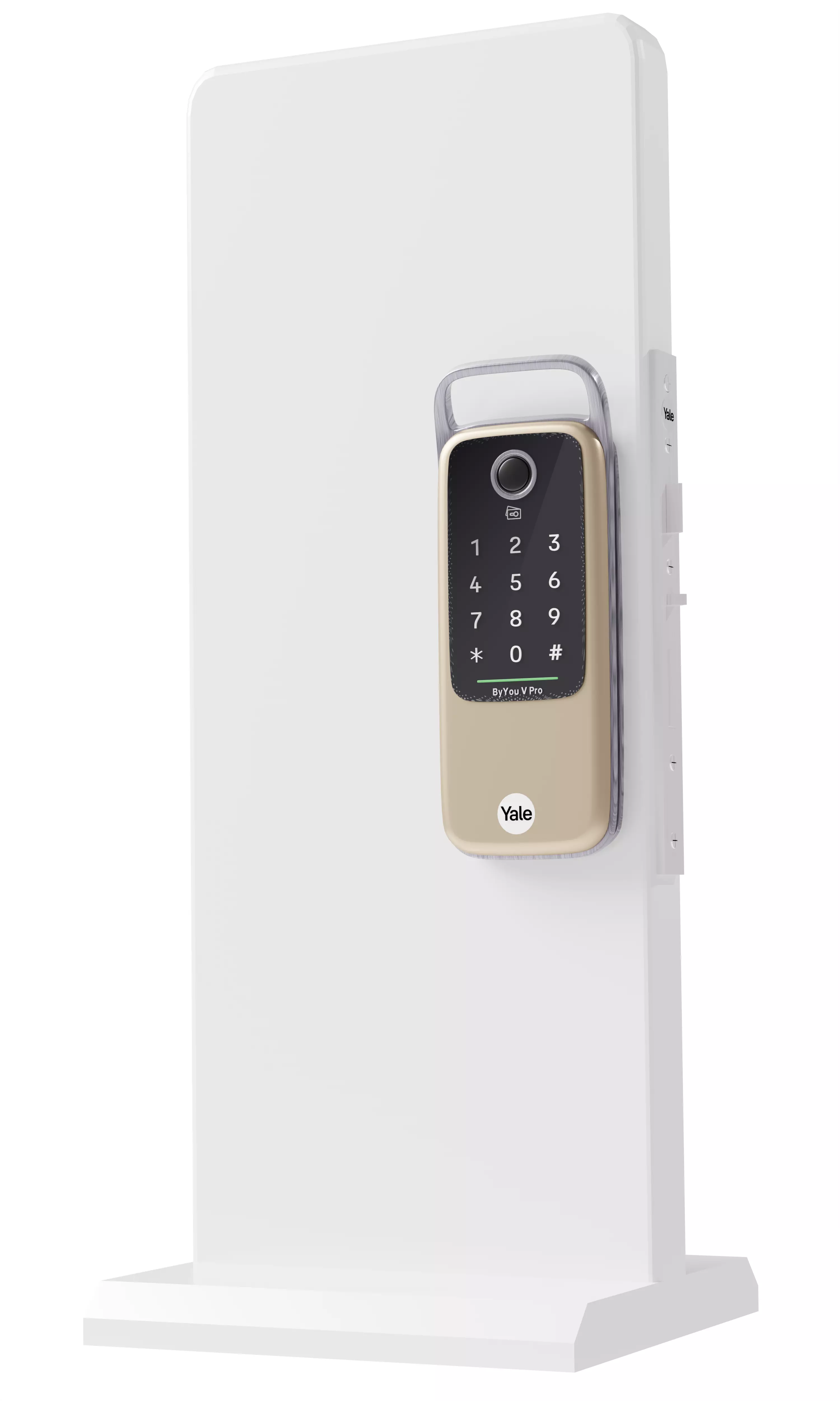 Digital Door Lock model Code By You D Pro Smart Lock Low-poly 3D Low-poly 3D model_2