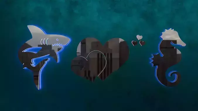 Modern  Decorative Mirror Set 