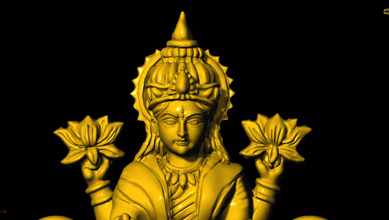 Laxmi 3D Model 3D print model_9