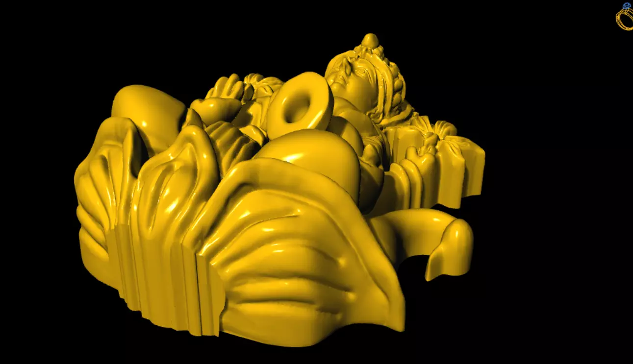 Laxmi 3D Model 3D print model_4