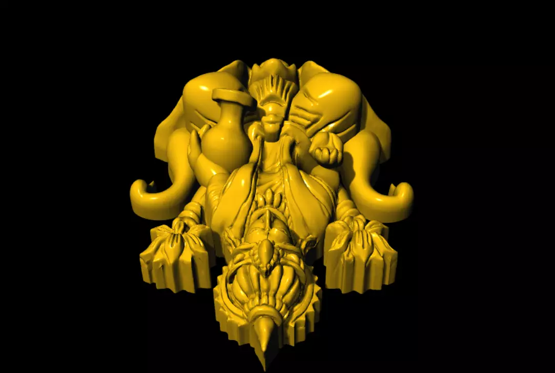 Laxmi 3D Model 3D print model_8