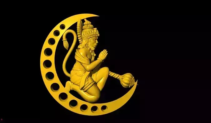 Hanuman 3D Model