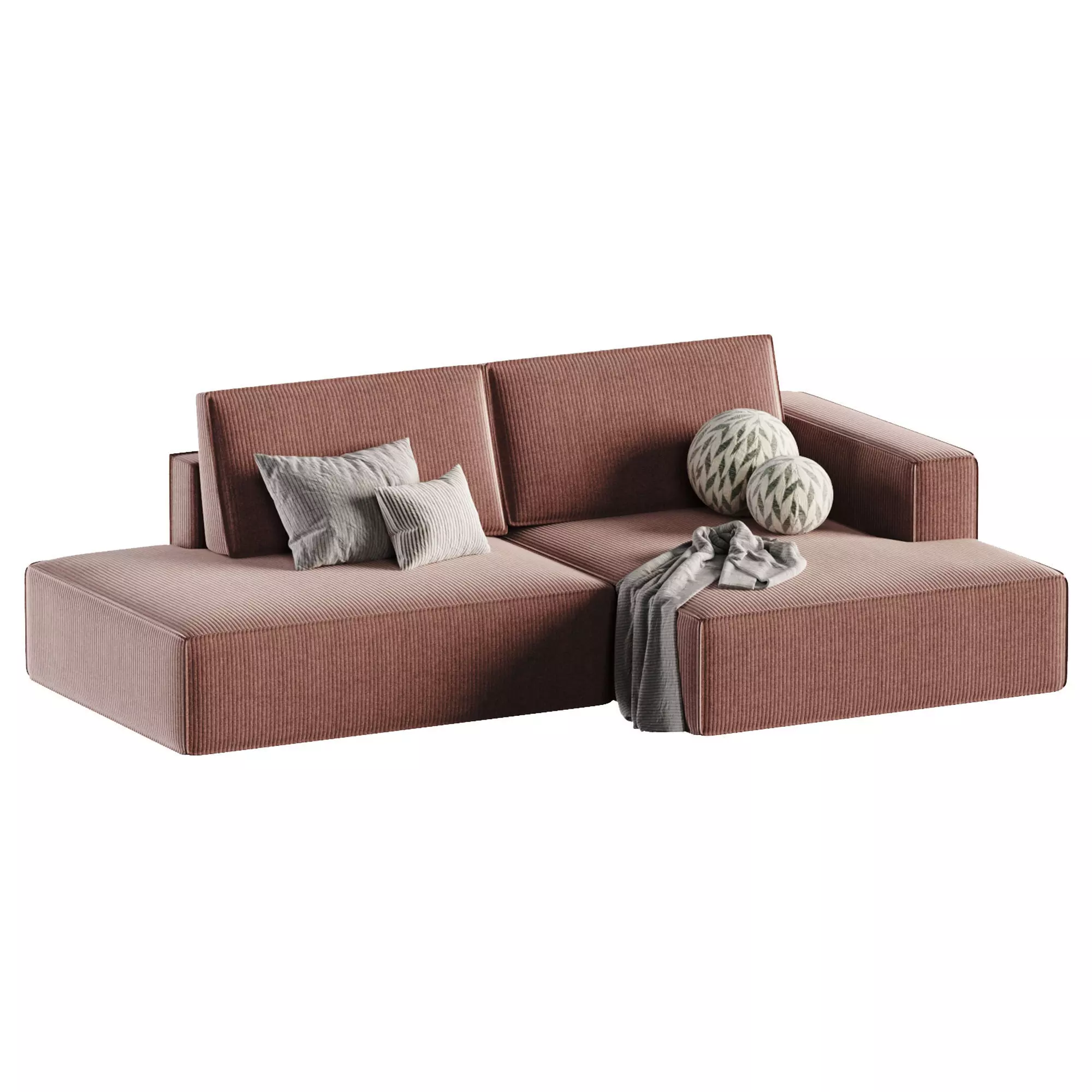 Modular sofa Eten 7 3D model_1