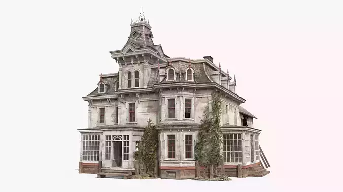 Old Abandoned House Victorian