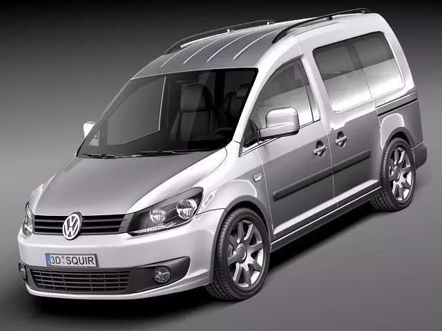 Volswagen Caddy 2011 3D model
