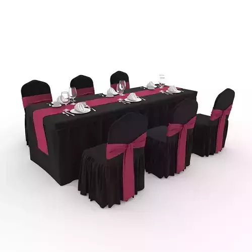 Banquet Table and Chair 121