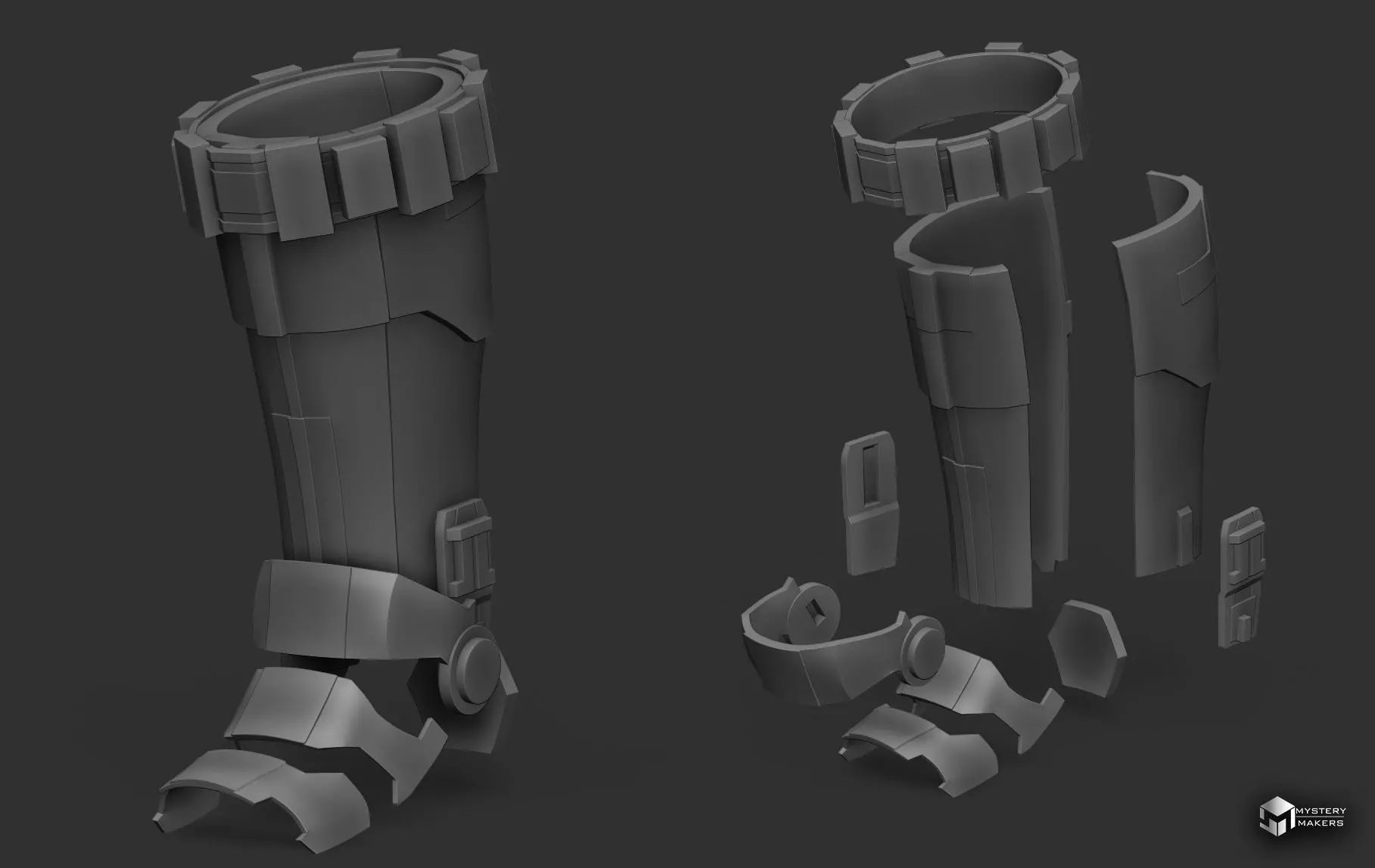 Havoc squad Jace Malcom armor 3D print model_18