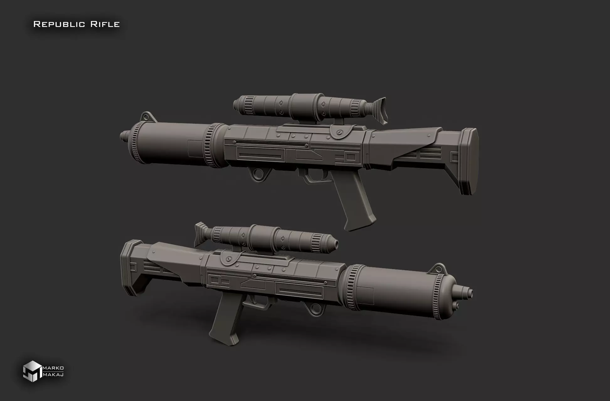 Havoc squad Jace Malcom armor 3D print model_17