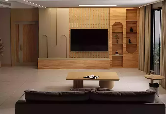 Tv unit design 3D print model