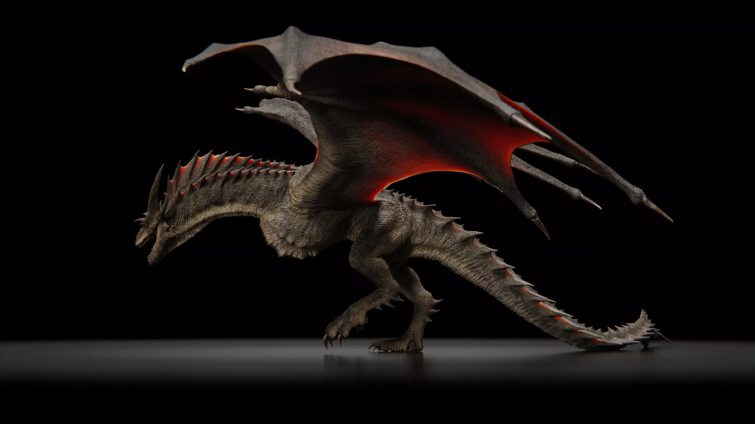 High-Quality 3D Dragons 3D Model Collection_19