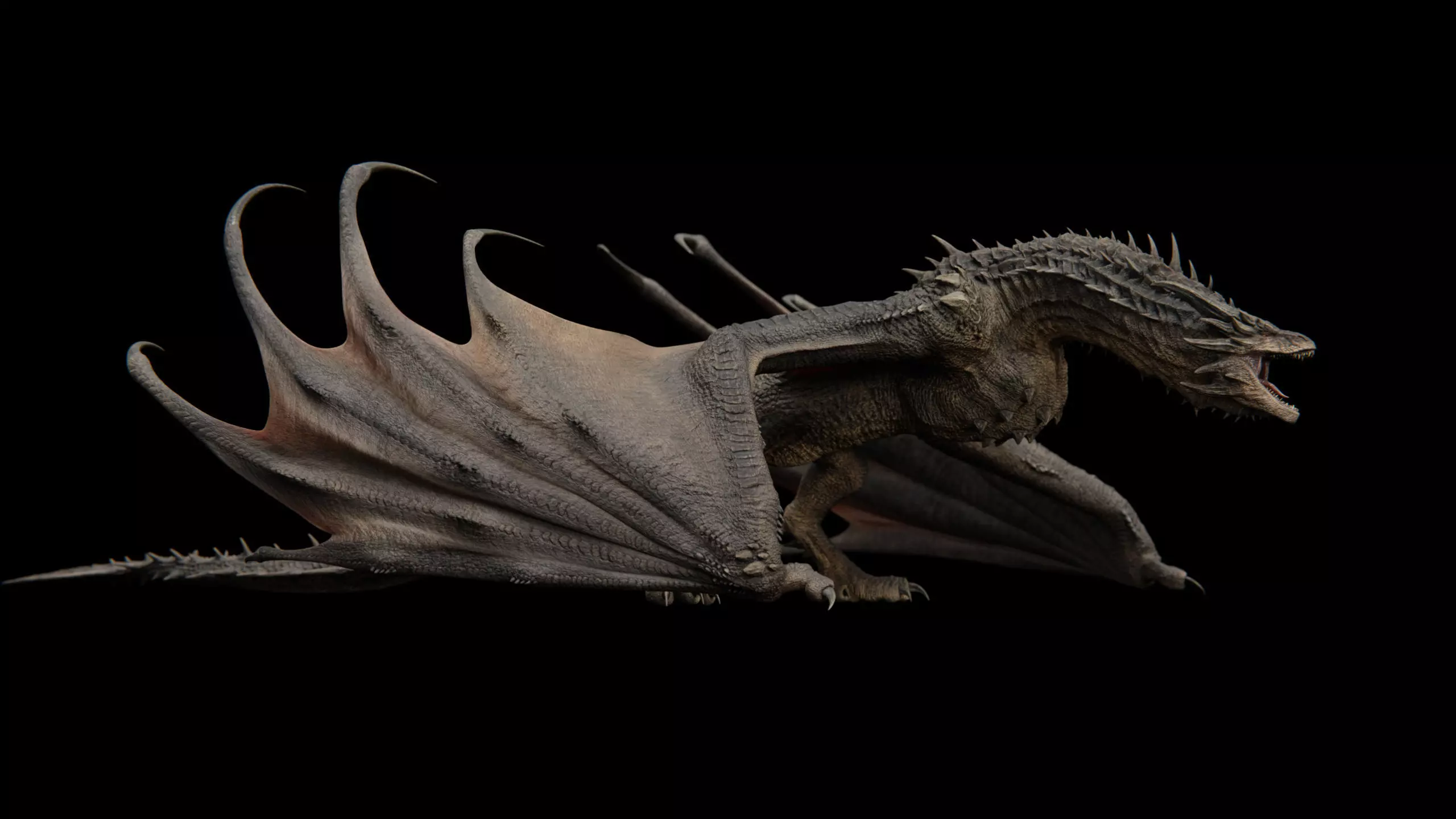 High-Quality 3D Dragons 3D Model Collection_27