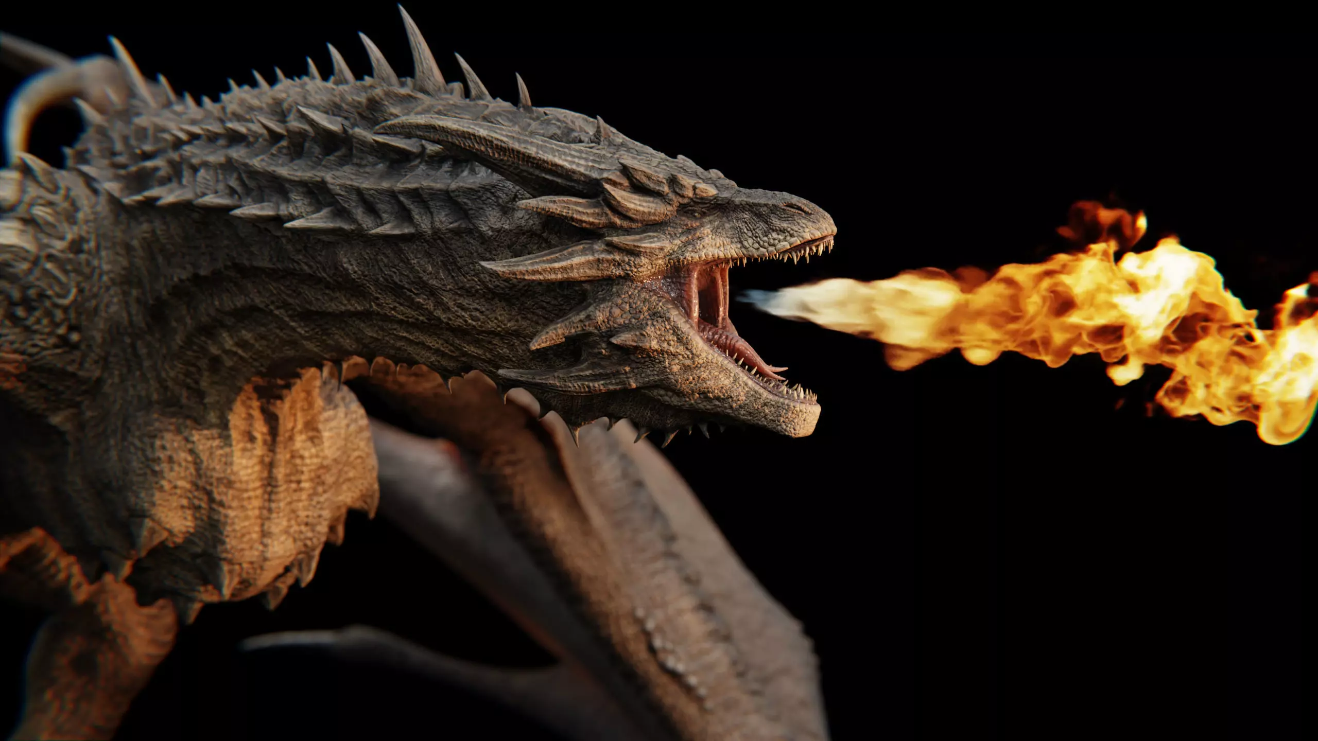 High-Quality 3D Dragons 3D Model Collection_3