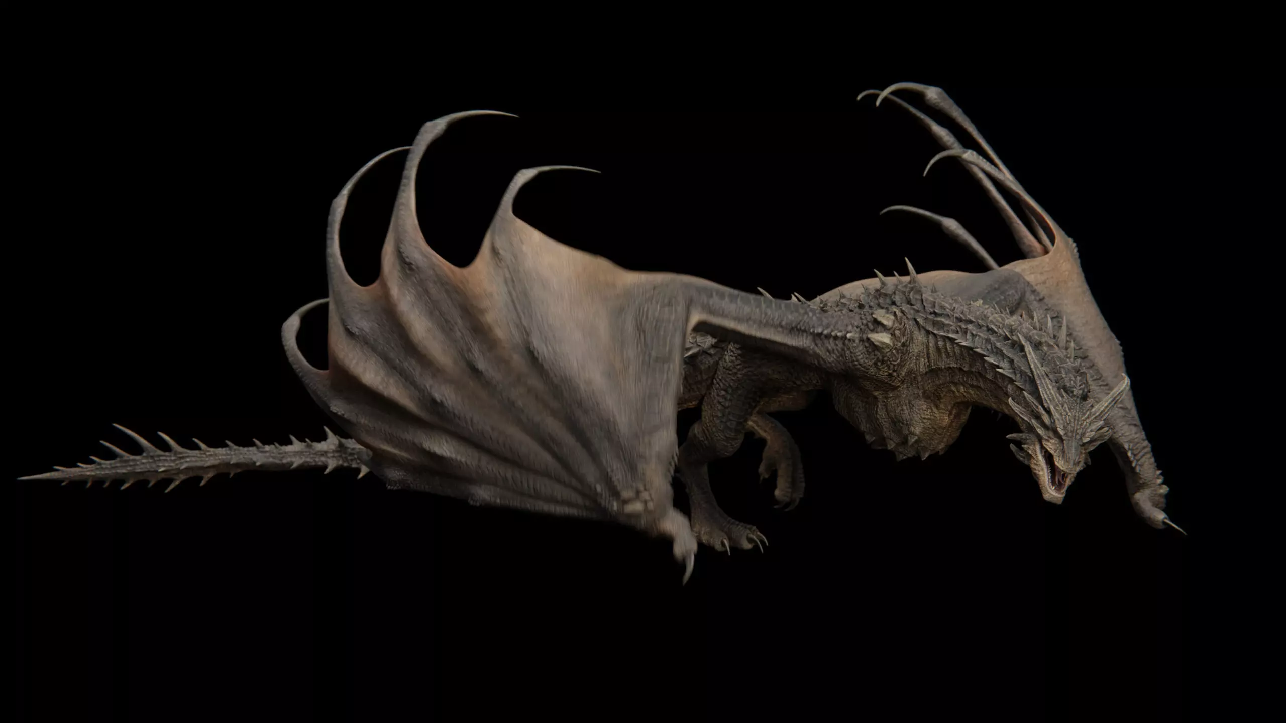High-Quality 3D Dragons 3D Model Collection_30