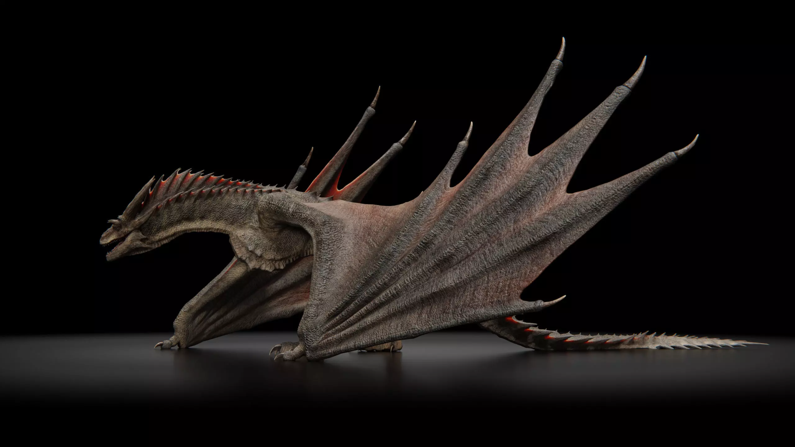 High-Quality 3D Dragons 3D Model Collection_31