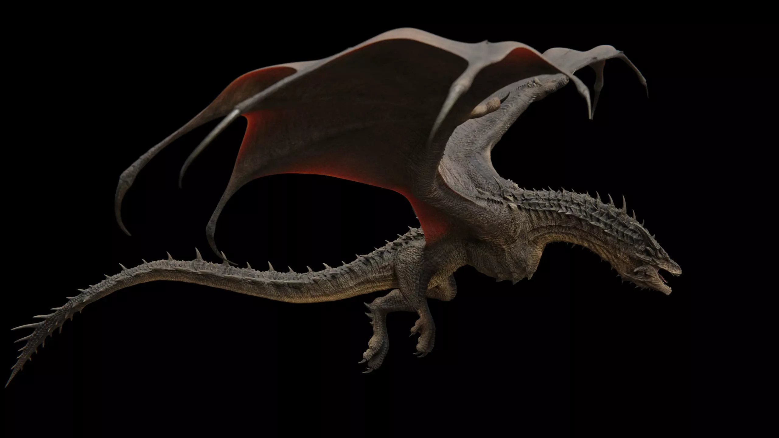 High-Quality 3D Dragons 3D Model Collection_20