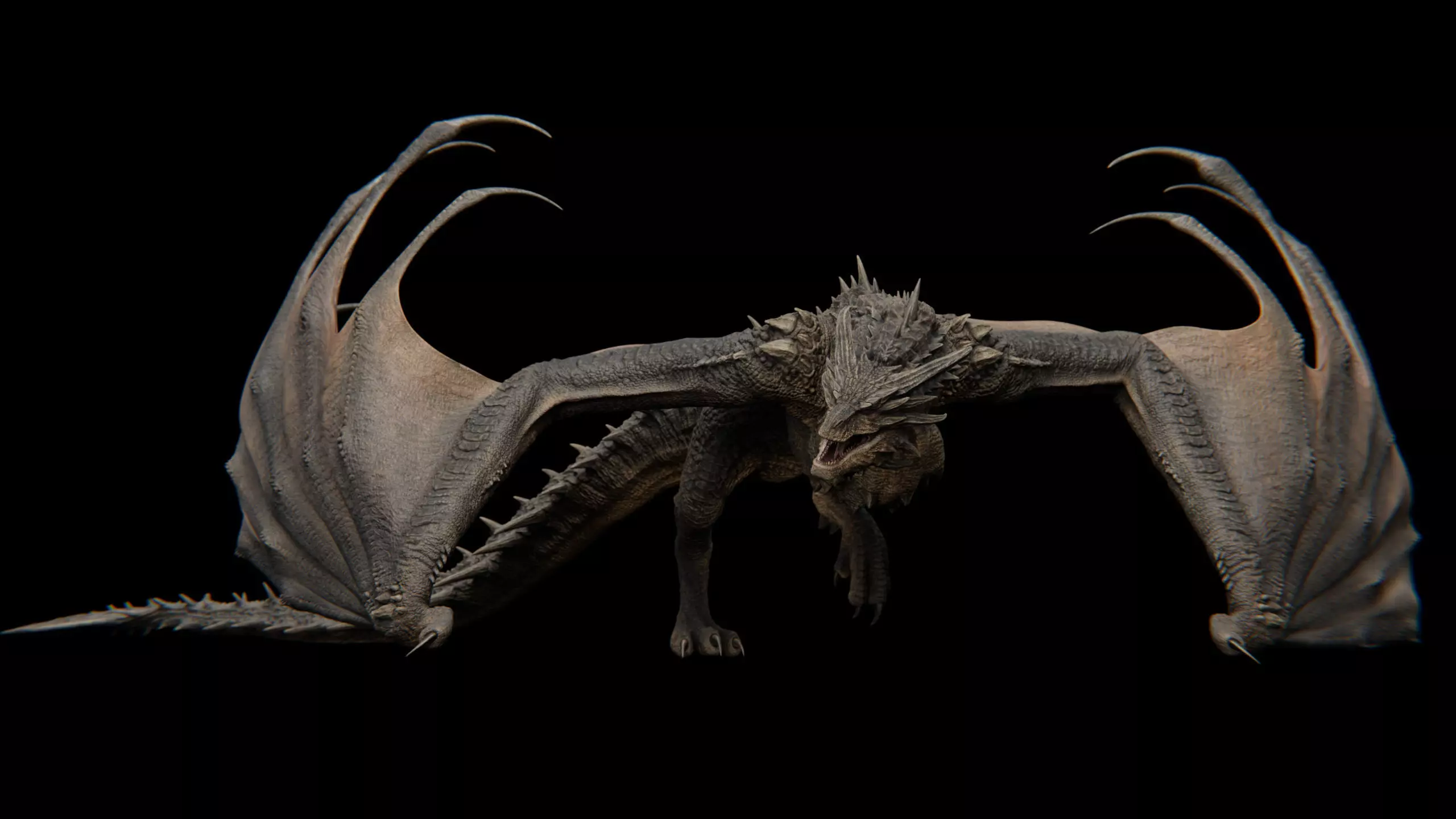 High-Quality 3D Dragons 3D Model Collection_21