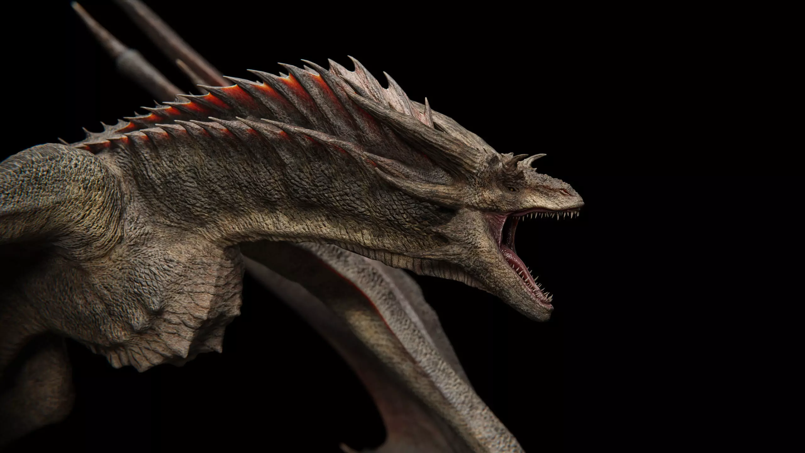 High-Quality 3D Dragons 3D Model Collection_40