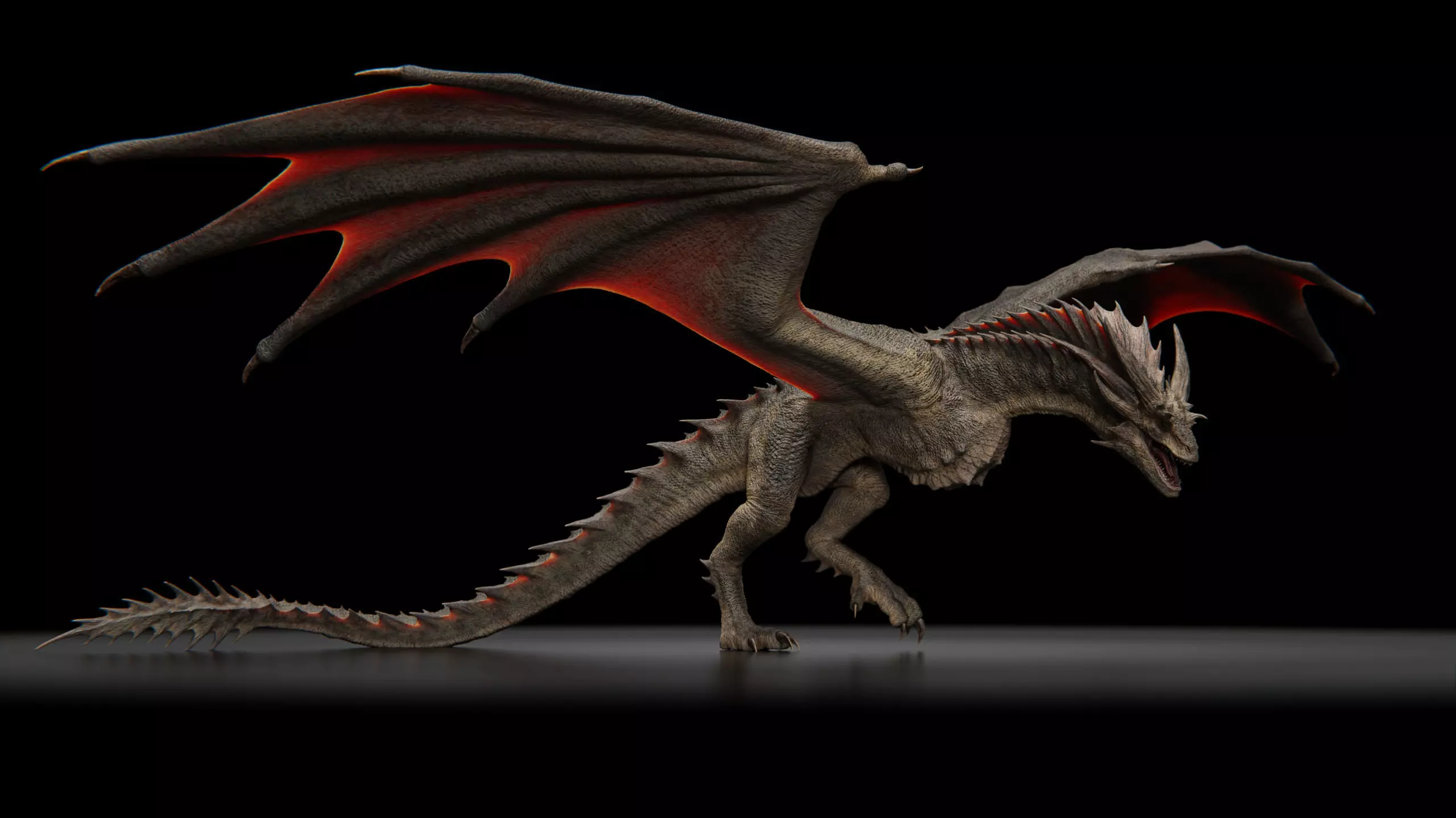 High-Quality 3D Dragons 3D Model Collection_33