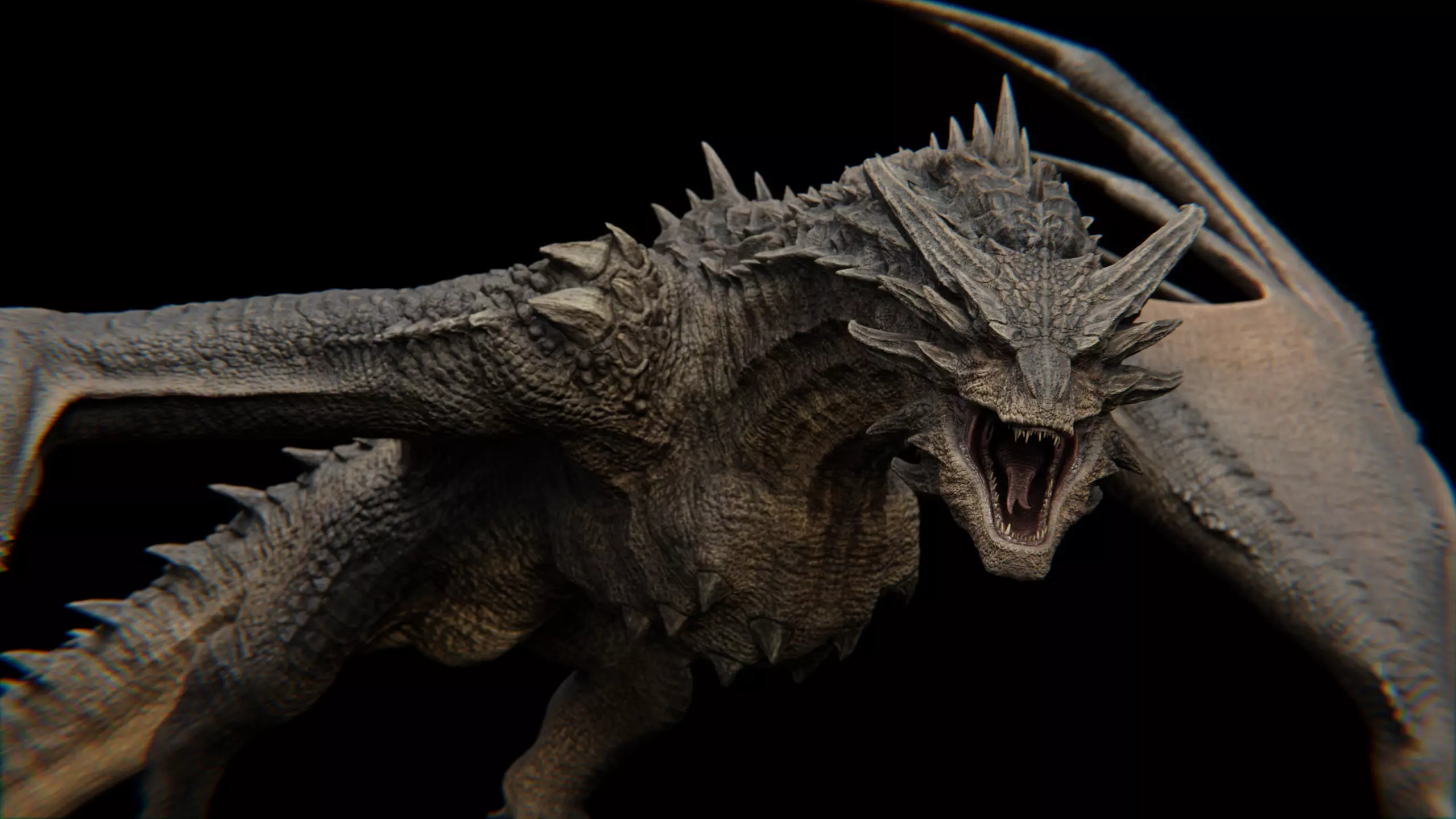 High-Quality 3D Dragons 3D Model Collection_8