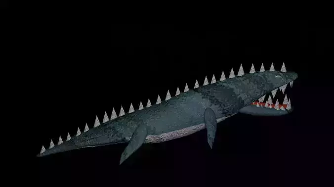 Sea Creature Low-poly 3D model