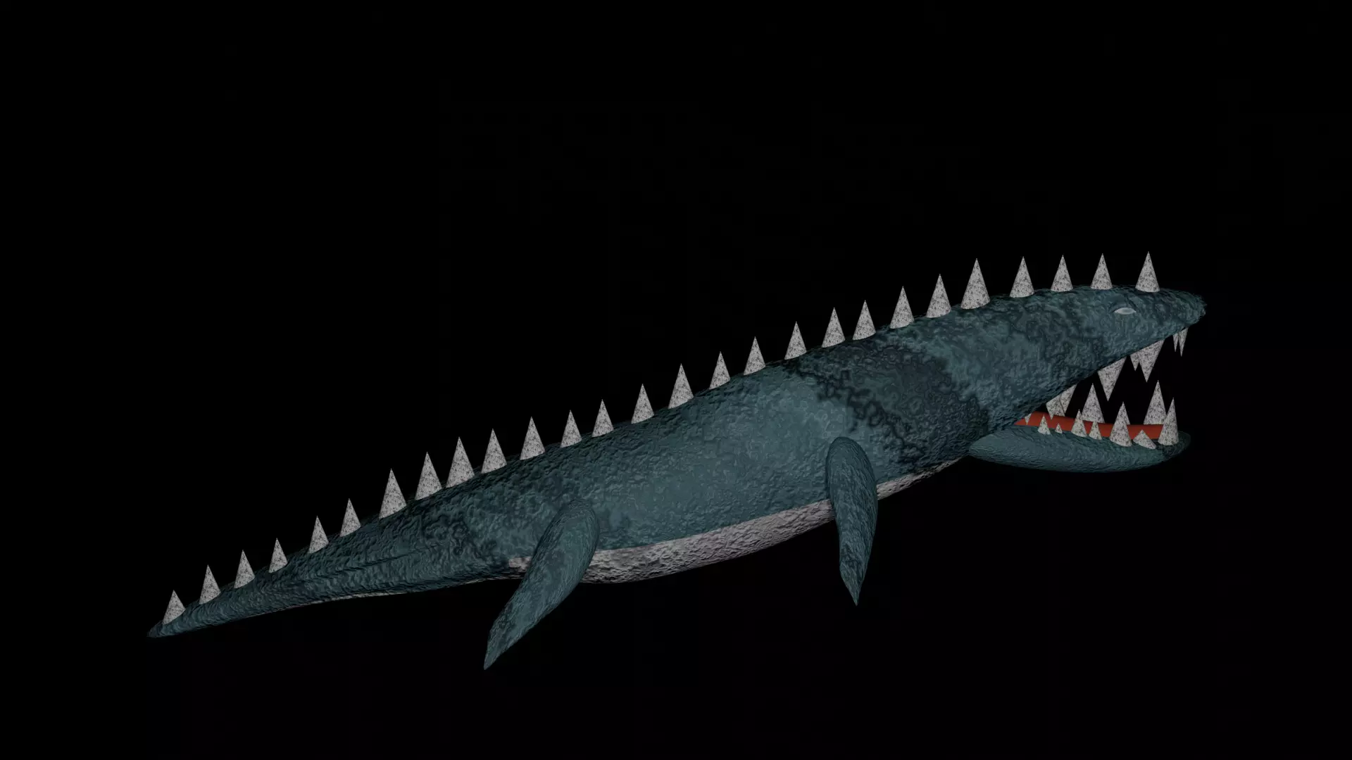 Sea Creature Low-poly 3D model