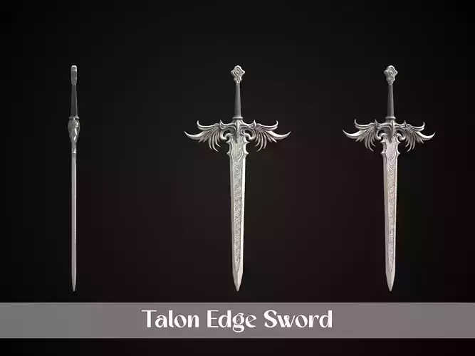 Stylized Rohan Sword - Talon Edge