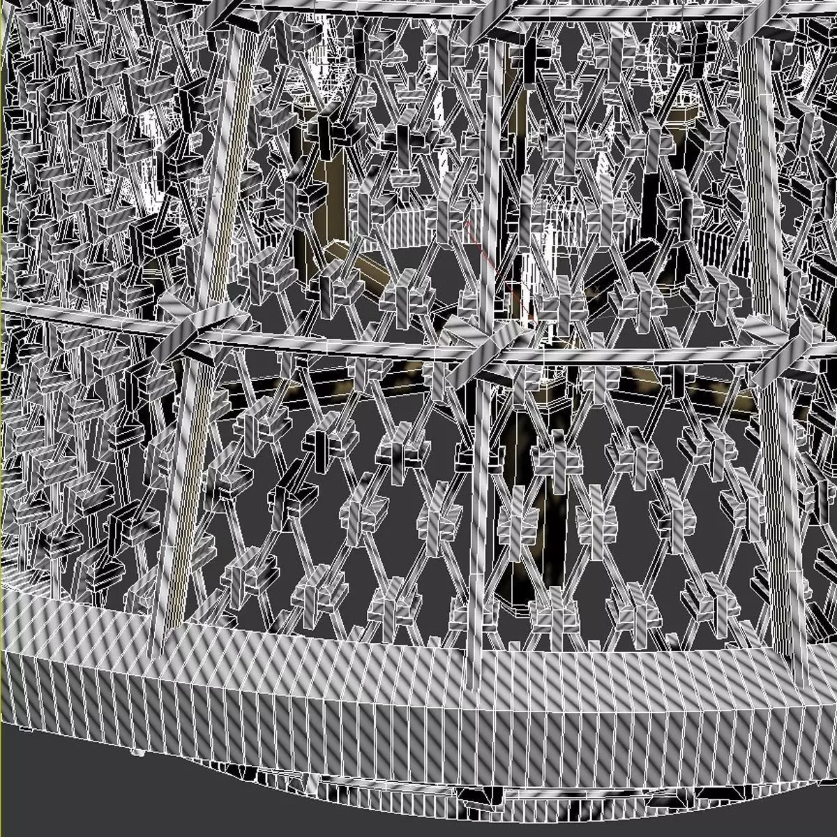 Laila Collection Five Light Chandelier Progress Lighting 3D model_10