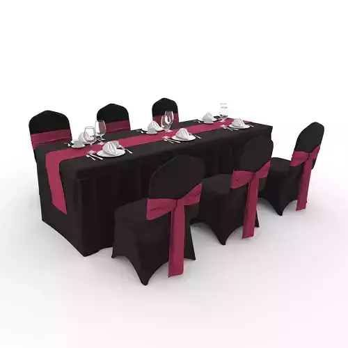 Banquet Table and Chair 122