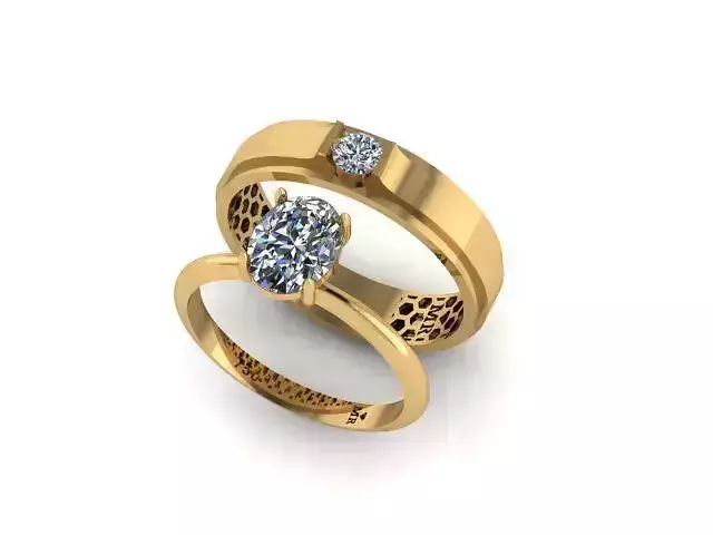 wedding ring engagement ring