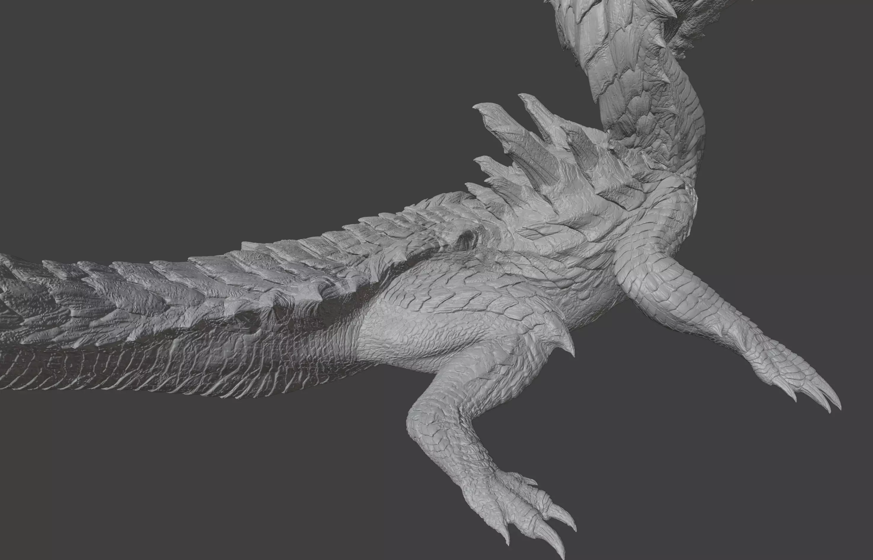 Lagiacrus - Monster Hunter Wilds 3D print model_4