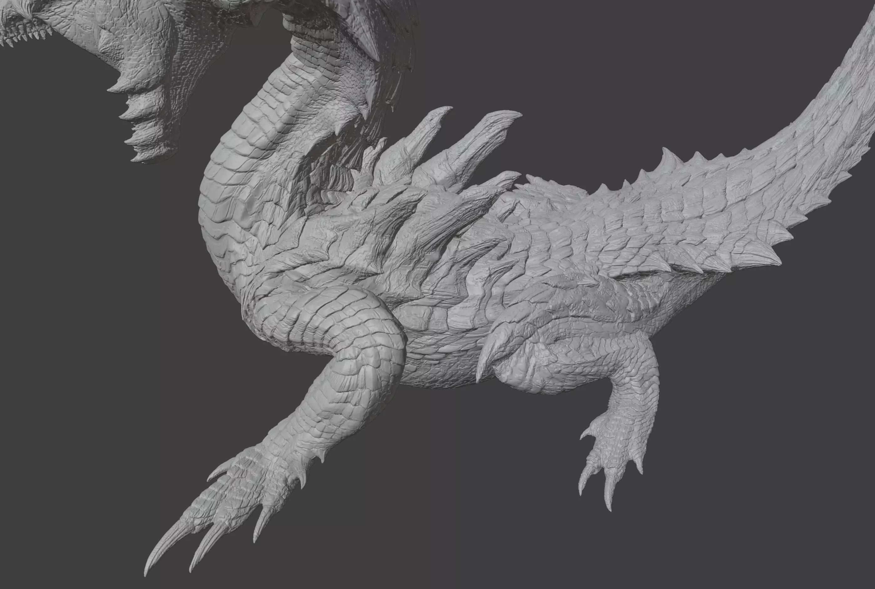 Lagiacrus - Monster Hunter Wilds 3D print model_2