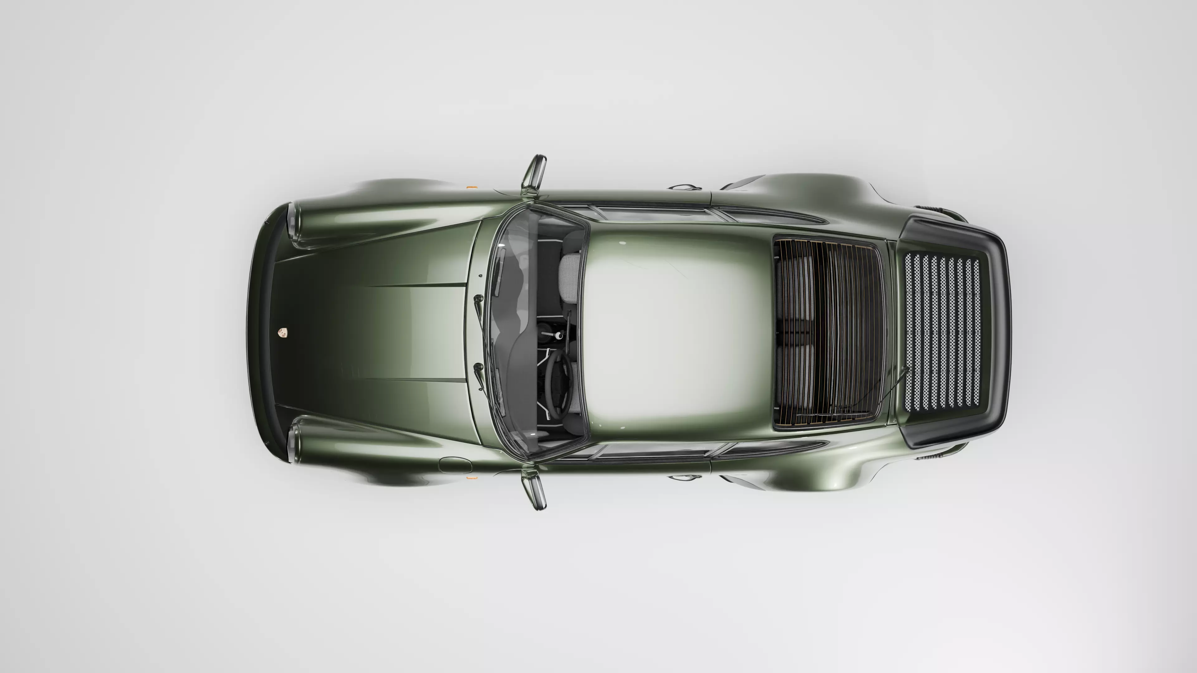 Porsche 911 Turbo 930 Low-poly 3D model_11